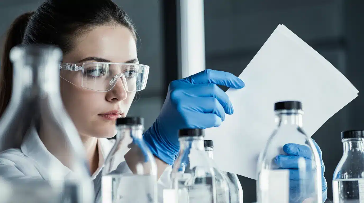 cinematic_laboratory_scene_elegant_glass_containers_with_reference_standards_certification_document_dtxrvwuy6ot6159tvvtu_1